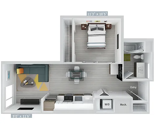 Floor plan A4-628-UrbanUp