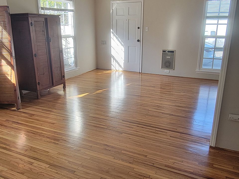 Living room and dining room