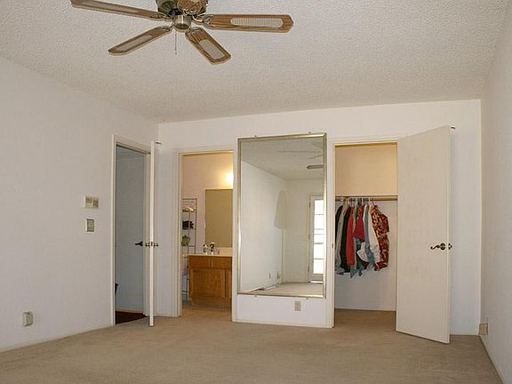 Master bedroom with walkin closet