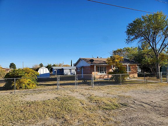 Front View with shed