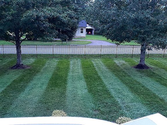 New Aluminum Fence Installed