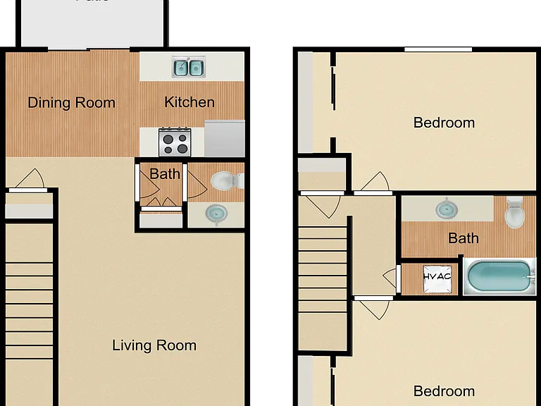 Plan C Floorplan Diagram