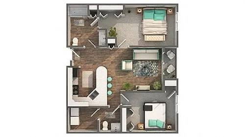Floor plan The Saffron