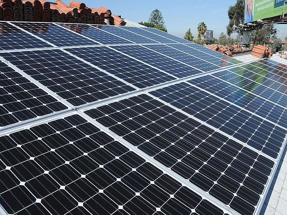 48 Solar Panels on roof