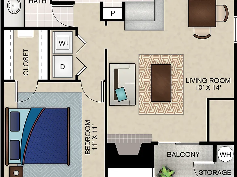 Indian Creek Apartments — Photo 66