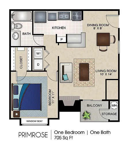 Floor plan Primrose