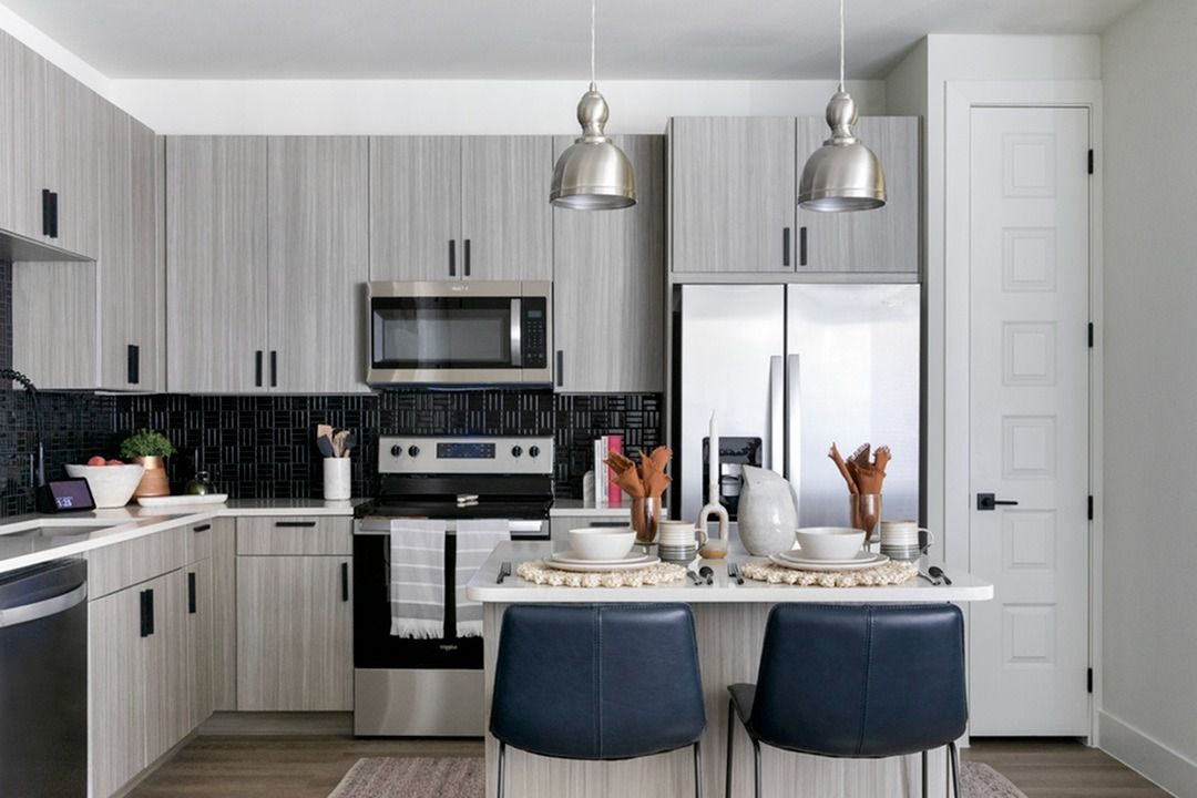 Energy Star stainless steel appliances