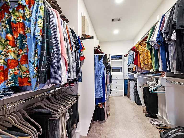 Primary Walk in Closet