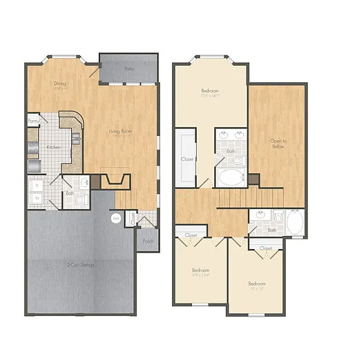 Floor plan C3THR