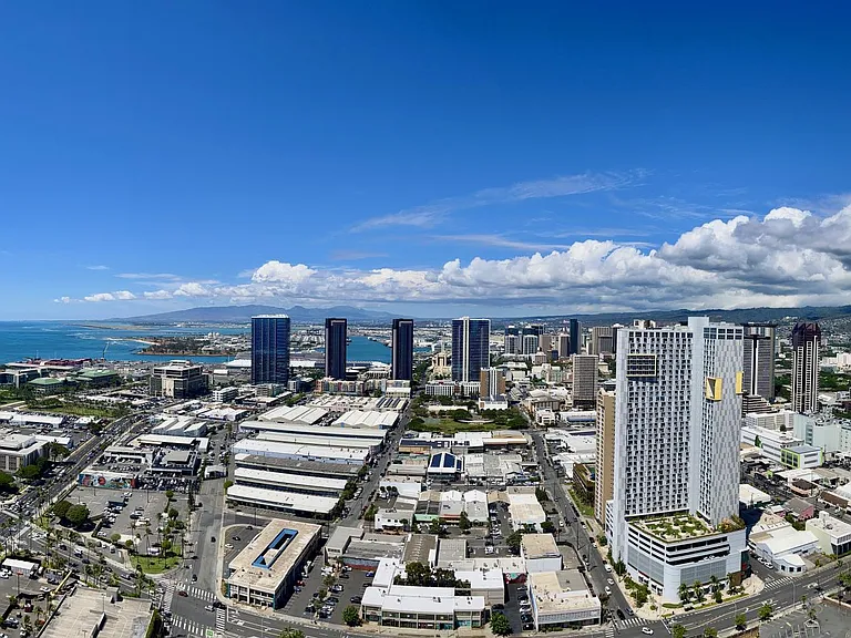 Photo taken before The Park condo was built.
