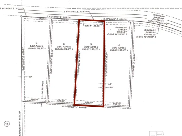 0 Linholm Rd Ph 4 Lot 3, Robertsdale, AL 36567