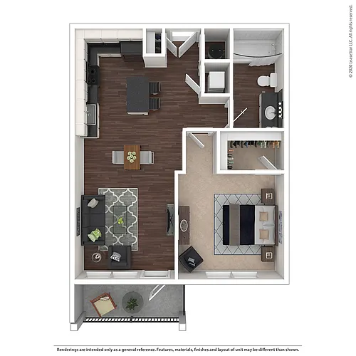 Floor plan 1B