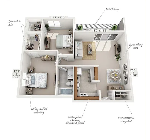 Floor plan Julliard Premium