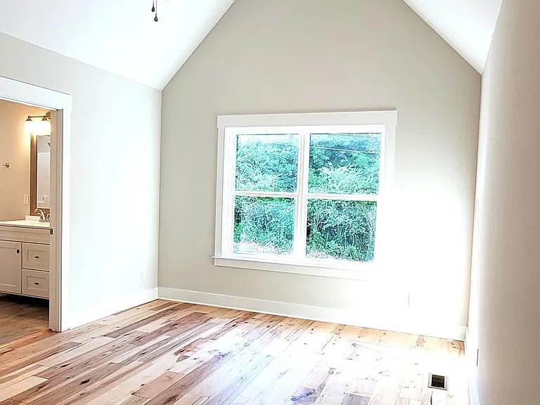 Upstairs, master suite