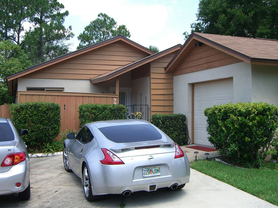 front left side of house