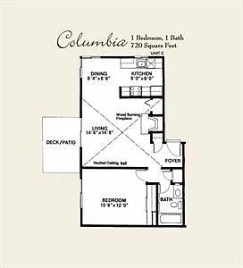 Floor plan Columbia