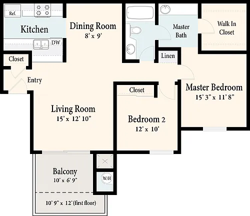 Floor plan Plan C