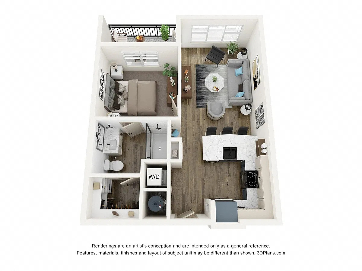 Floor plan A1A