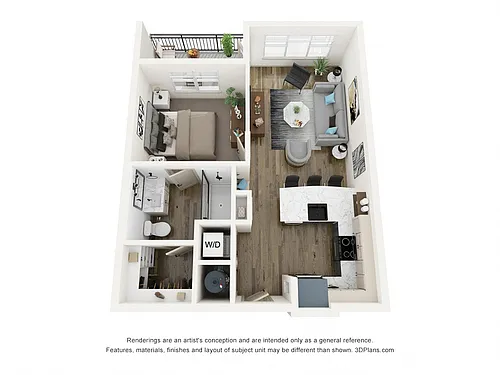 Floor plan A1A