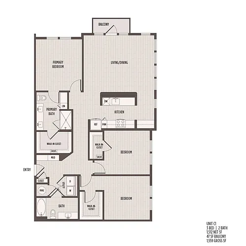 Floor plan C1