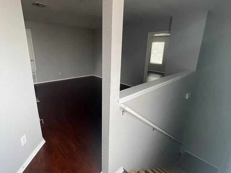 upstairs