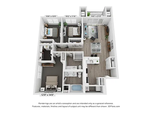 Floor plan C1