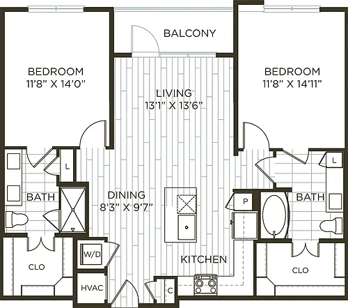 Floor plan B24