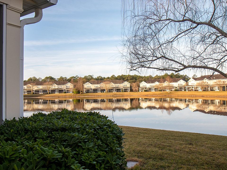 View of Pond from side of Patio
