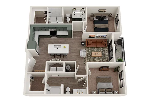 Floor plan B1