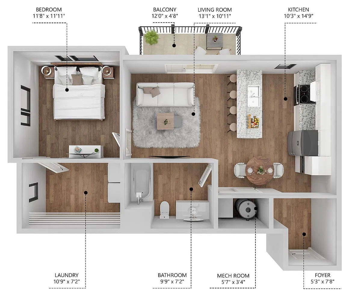 Floor plan A1