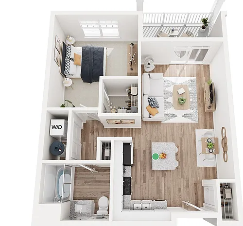 Floor plan Carpe Diem