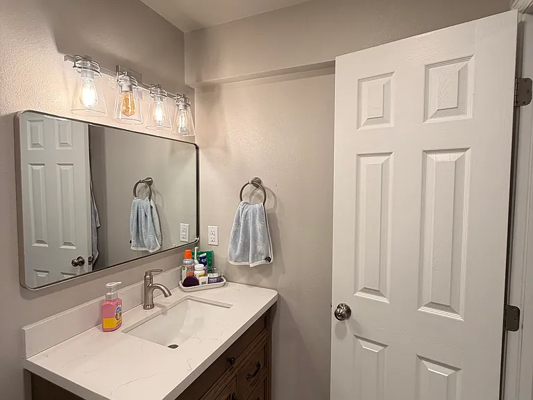 Basement bathroom