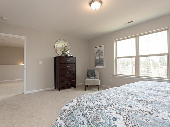 bedroom view with furniture