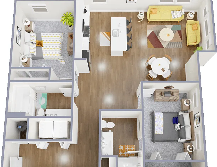 Velvet Divan Floorplan Diagram
