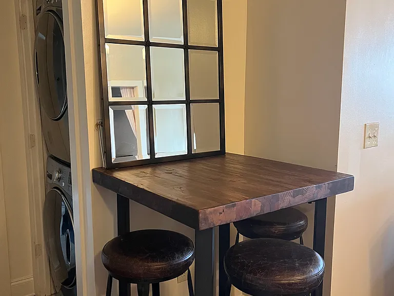 nook for a table, near front door