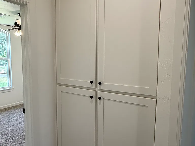 Storage Cabinets between guest bedrooms