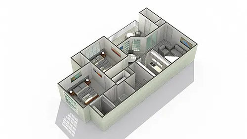 Floor plan Baldwin