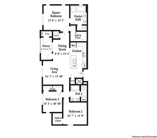 Floor plan C1F.3