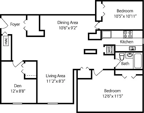Floor plan Johnson