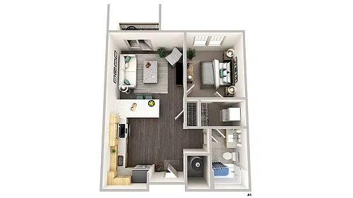 Floor plan Apollo 11A