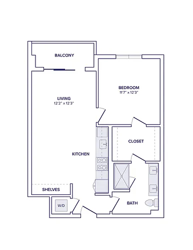 Floor plan A06 - North Tower