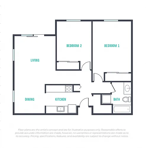 Floor plan 2X1