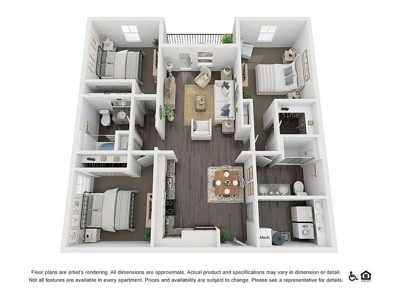 Floor plan The Vilano - Live Local