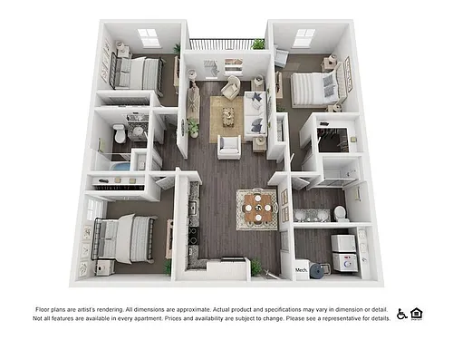 Floor plan The Vilano - Live Local