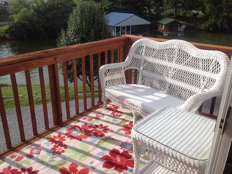 Top deck outside Master bedroom