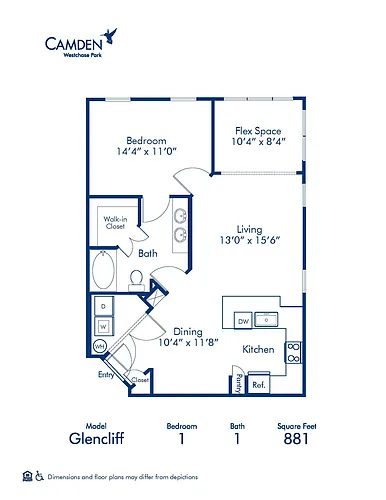 Floor plan Glencliff
