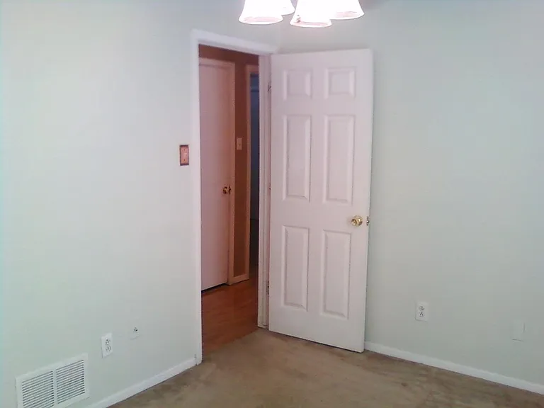 master bedroom , view of hot water closet