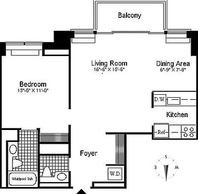 2nd image of 161 W 61st St APT 9H
