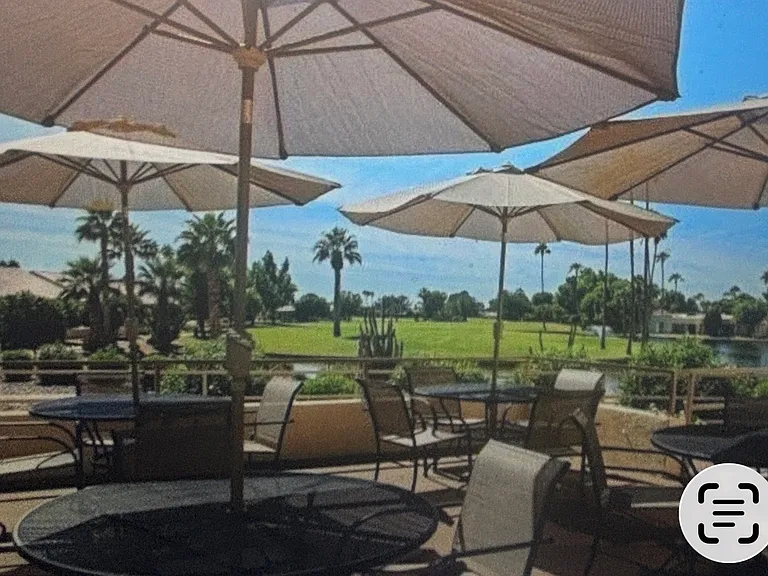 FOS golf patio