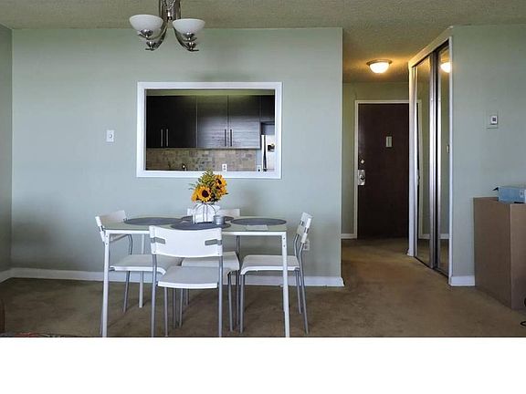 Front entry/kitchen/hall closet/living area